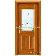 High Quality Interior Steel-wooden Door JKD-X05(J) With Frosted Glass